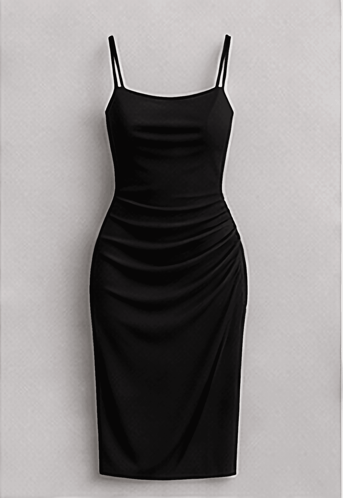 タイトキャミワンピース（ブラック）