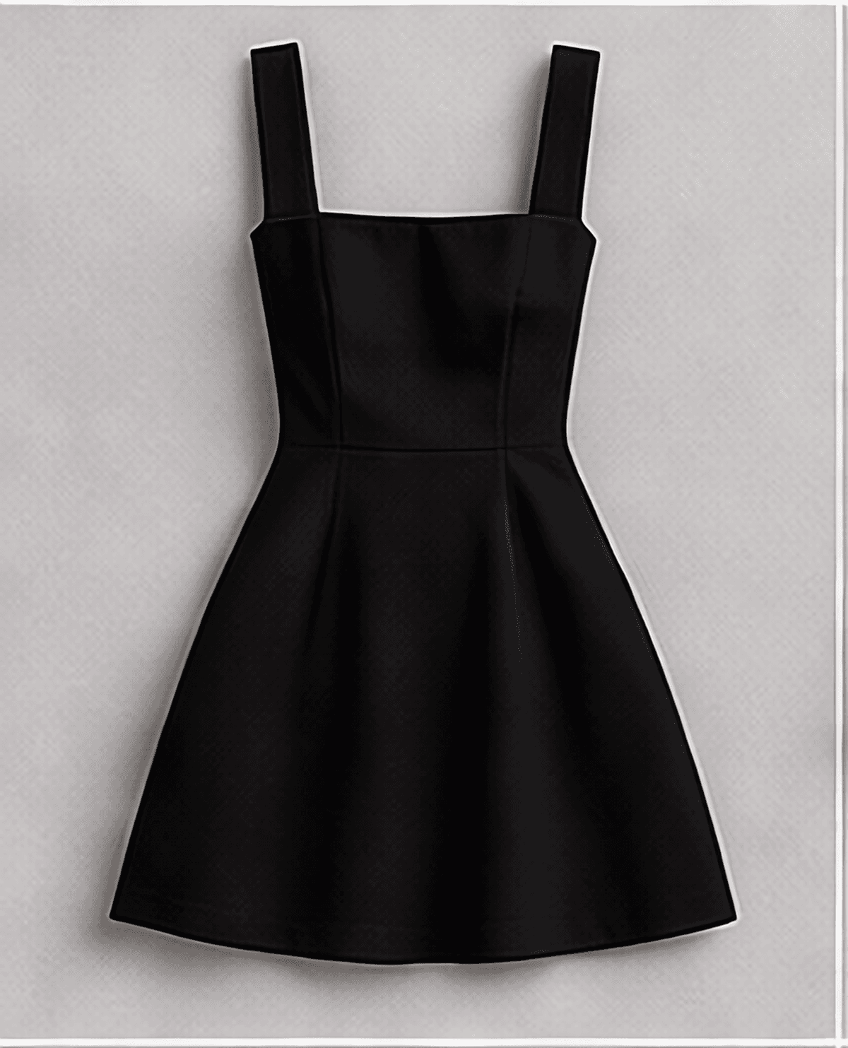 フレアミニワンピース（ブラック）