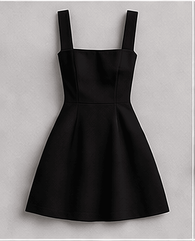 フレアミニワンピース（ブラック）