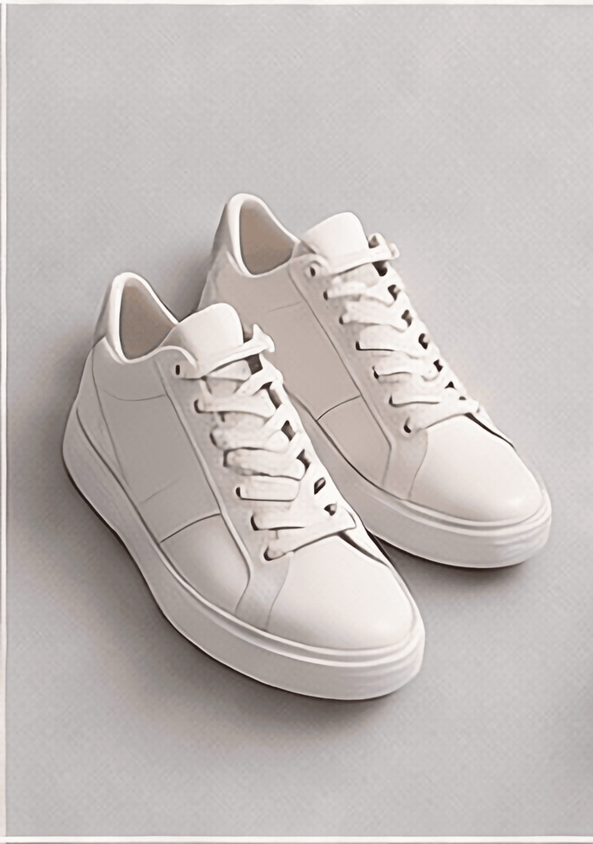 ローカットスニーカー（ホワイト）