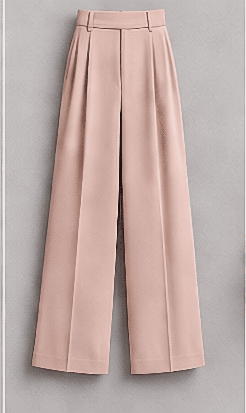 ワイドパンツ（ピンクベージュ）