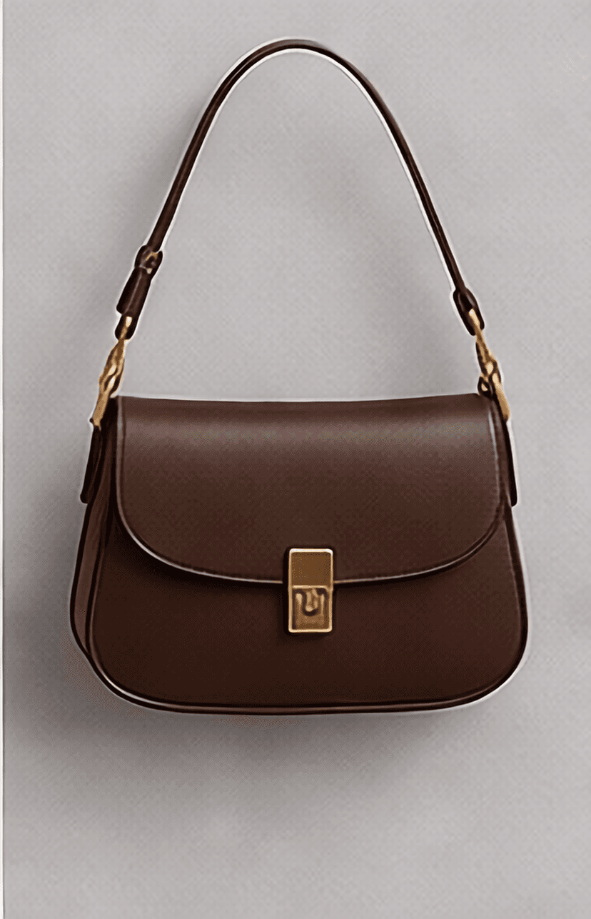 ショルダーバッグ（ブラウン）